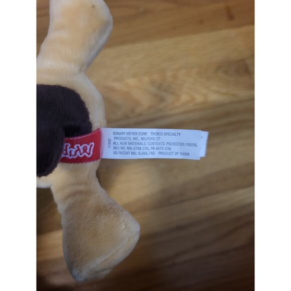 WubbaNub Pacifier Plush Puppy Dog Tan Brown Soothie Baby Stuffed Animal - Picture 7 of 9